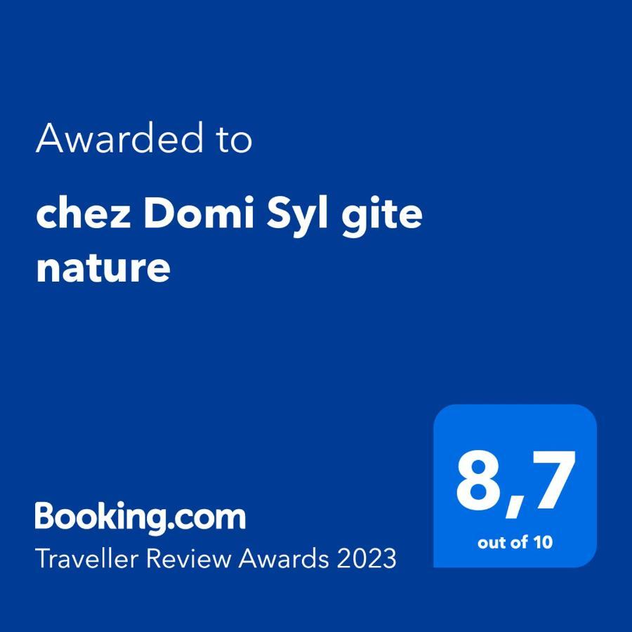 Apartamento Chez Domi Syl Gite Nature Colonne Exterior foto